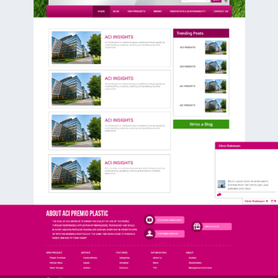 ACI Primeo - Website